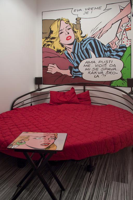 Pop Art Hostel Belgrad Zimmer foto