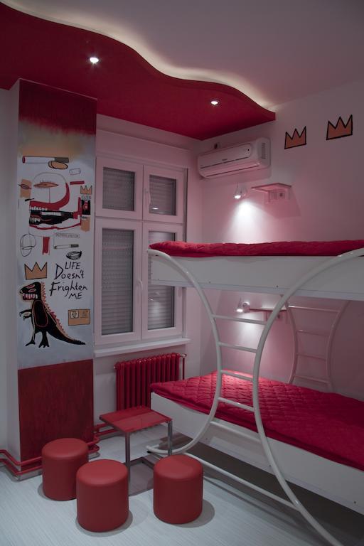 Pop Art Hostel Belgrad Zimmer foto